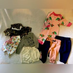 0-3 month girl clothes